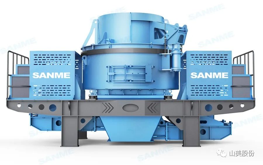 砂石協(xié)會報(bào)道！上海山美大進(jìn)料、大產(chǎn)量立式?jīng)_擊破碎機(jī)（制砂機(jī)）成功用于東方希望骨料生產(chǎn)線升級改造項(xiàng)目！